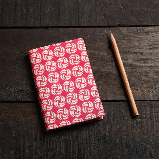 Fabric Cover Handmade Paper Notebook 15