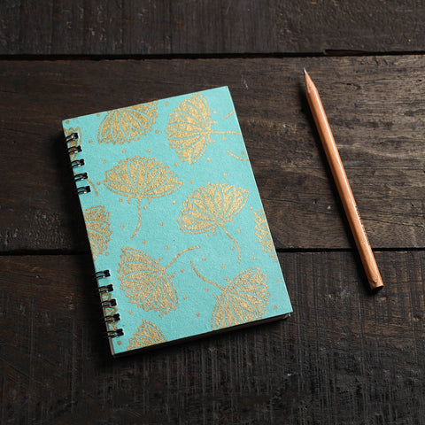 Handmade Classic Spiral Window Notebook (Small) 35