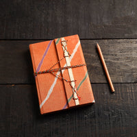 Paper Notebook with Thread Lock