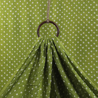 Green - Kutch Tie-Dye Cotton Bandhani Fabric 23