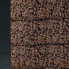 Pedana Hand Block Print Natural Dyed Cotton Kalamkari Unstitched Dress Material Kurta Set 05