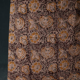Pedana Hand Block Print Natural Dyed Cotton Kalamkari Unstitched Dress Material Kurta Set 07
