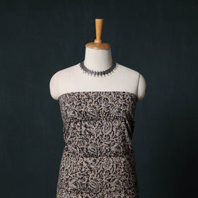 Pedana Hand Block Print Natural Dyed Cotton Kalamkari Unstitched Dress Material Kurta Set 12