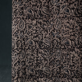 Pedana Hand Block Print Natural Dyed Cotton Kalamkari Unstitched Dress Material Kurta Set 12