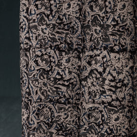 Pedana Hand Block Print Natural Dyed Cotton Kalamkari Unstitched Dress Material Kurta Set 14