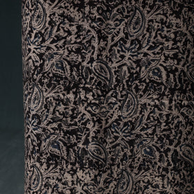 Pedana Hand Block Print Natural Dyed Cotton Kalamkari Unstitched Dress Material Kurta Set 16