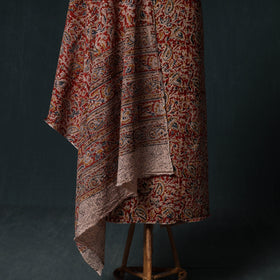 Pedana Hand Block Print Natural Dyed Cotton Kalamkari Unstitched Dress Material Kurta Set 21