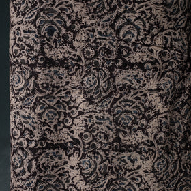 Pedana Hand Block Print Natural Dyed Cotton Kalamkari Unstitched Dress Material Kurta Set 23