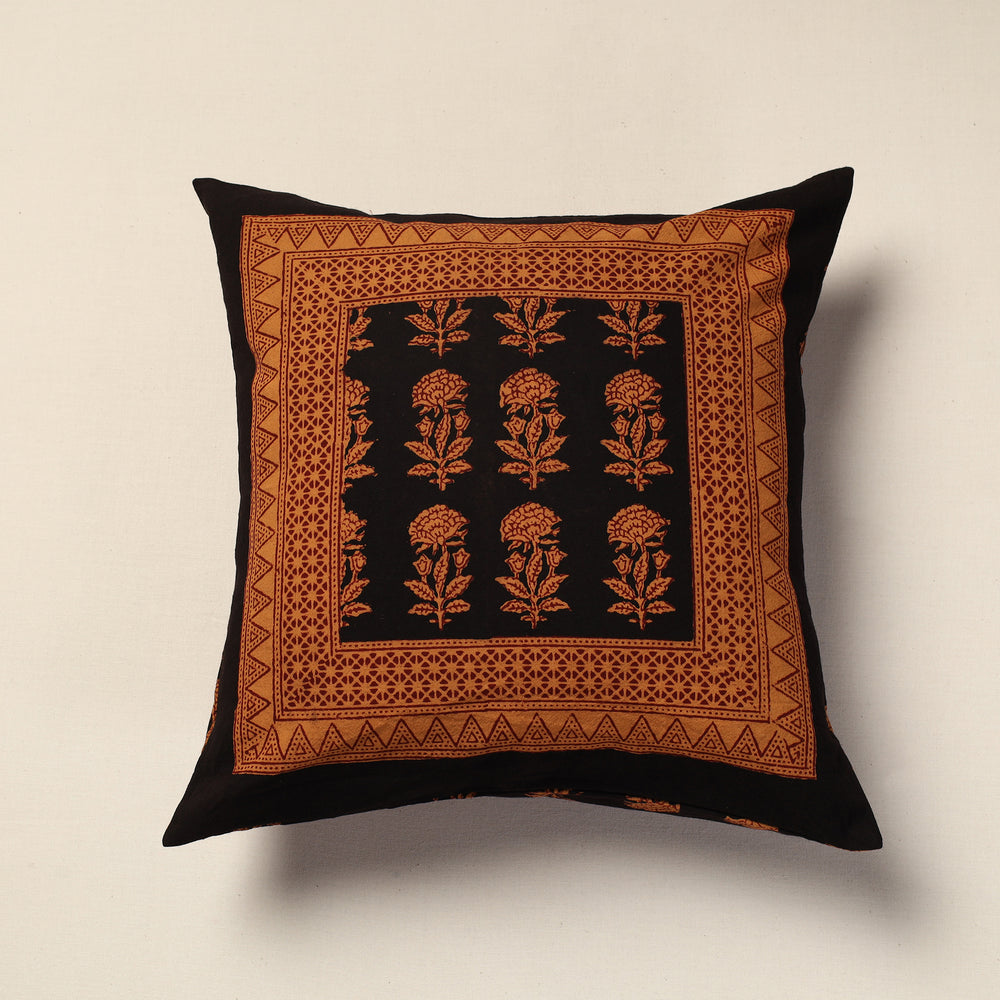 Block Printed Cushion Cover 