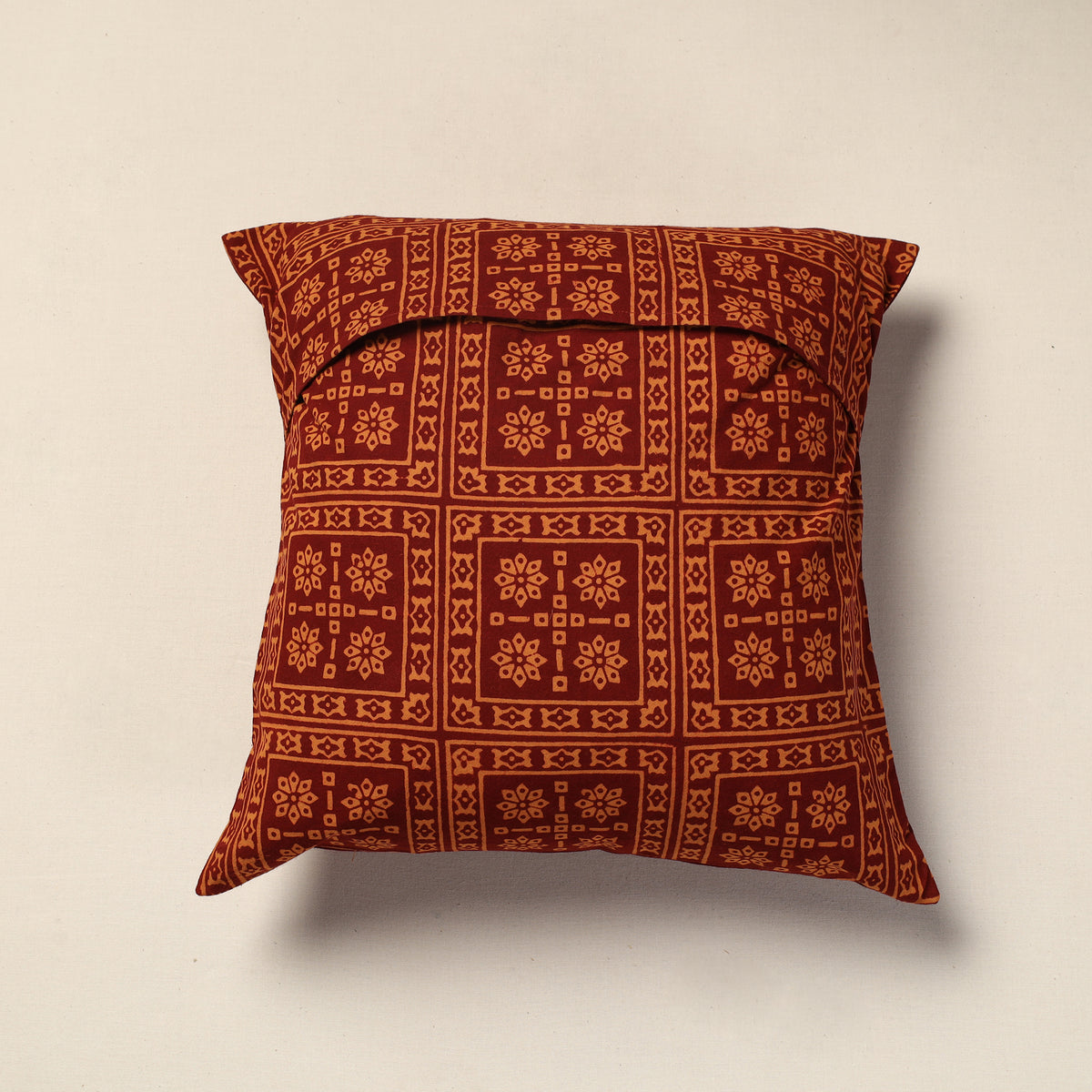 Block Printed Cushion Cover 