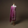 Kutch Bandhani Sequin Work Satin Cotton Unstitched Dress Material: Kurta, Bottom & Dupatta 15