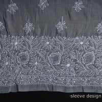 chikankari kurta material
