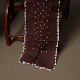 Kutch Bandhani Sequin Work Satin Cotton Unstitched Dress Material: Kurta, Bottom & Dupatta 28