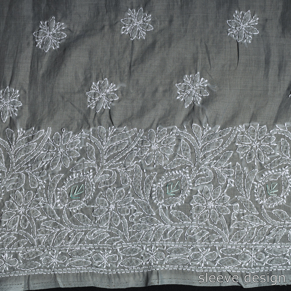 chikankari kurta material