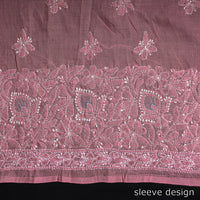 chikankari kurta material