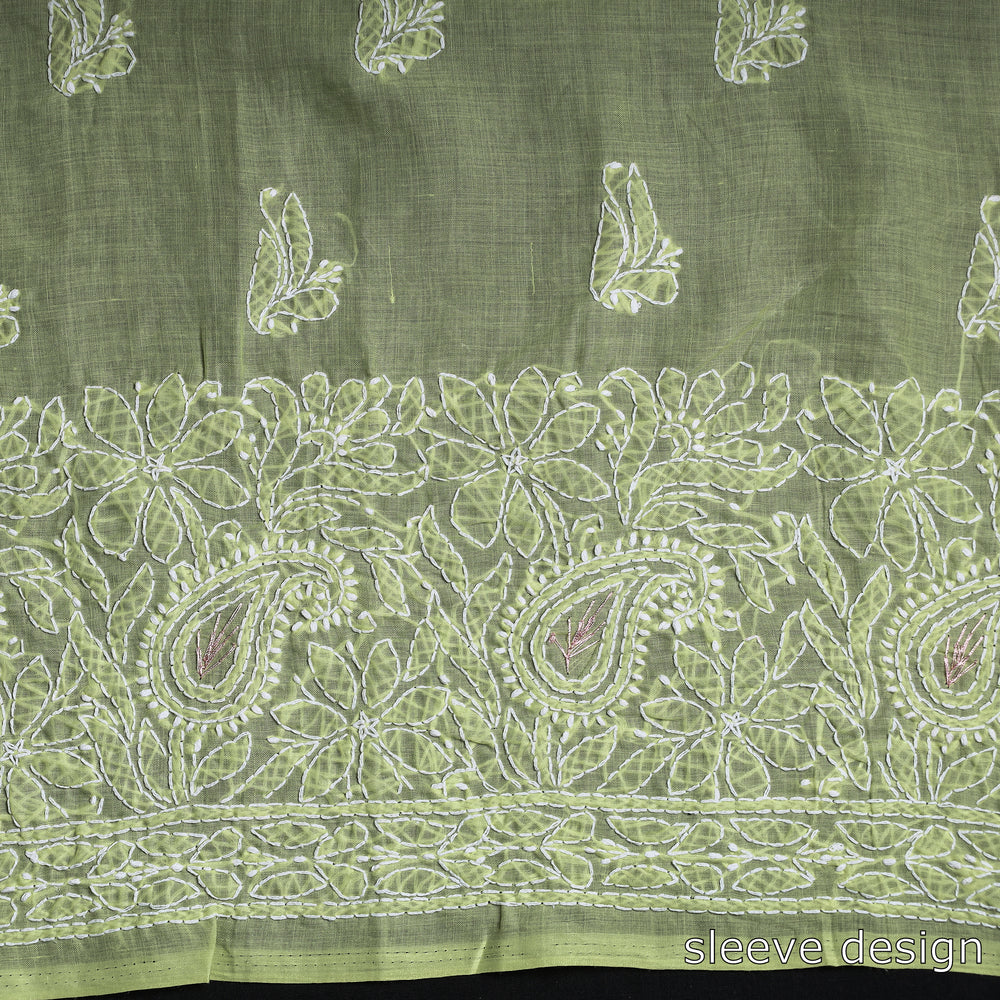 chikankari kurta material