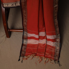 Dharwad Mercerised Cotton 3pc Unstitched Dress Material Suit Set with Woven Border 38