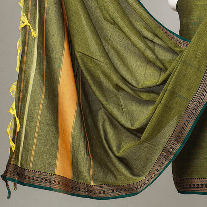 Green - 3pc Dharwad Cotton Suit Material Set