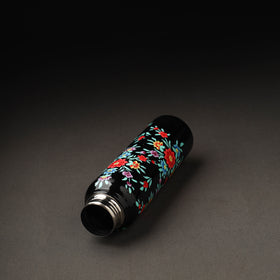  Floral Handpainted Enamelware Stainless Steel Water Bottle 