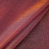 Pink - Bengal Fine Tissue Zari Plain Fabric 10