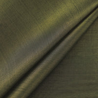 Green - Bengal Fine Tissue Zari Plain Fabric 12