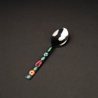 handpainted steel spoon 