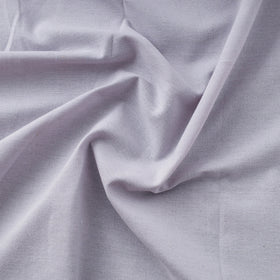 Light Purple Jhiri Handloom Cotton Plain Fabric 