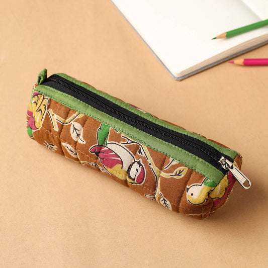 Handcrafted Quilted Cotton Multipurpose Pencil Pouch 18