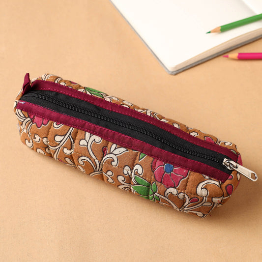 Handcrafted Quilted Cotton Multipurpose Pencil Pouch 20