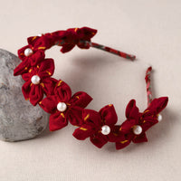 Handmade Fabart & Beadwork Hair Band  46