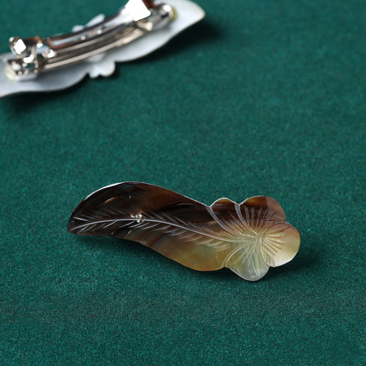 Handcrafted Seashell Hair Clip 09