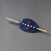 Leather Hair Pin
