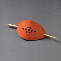 Leather Hair Pin
