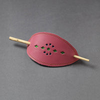 Leather Hair Pin
