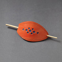 Leather Hair Pin
