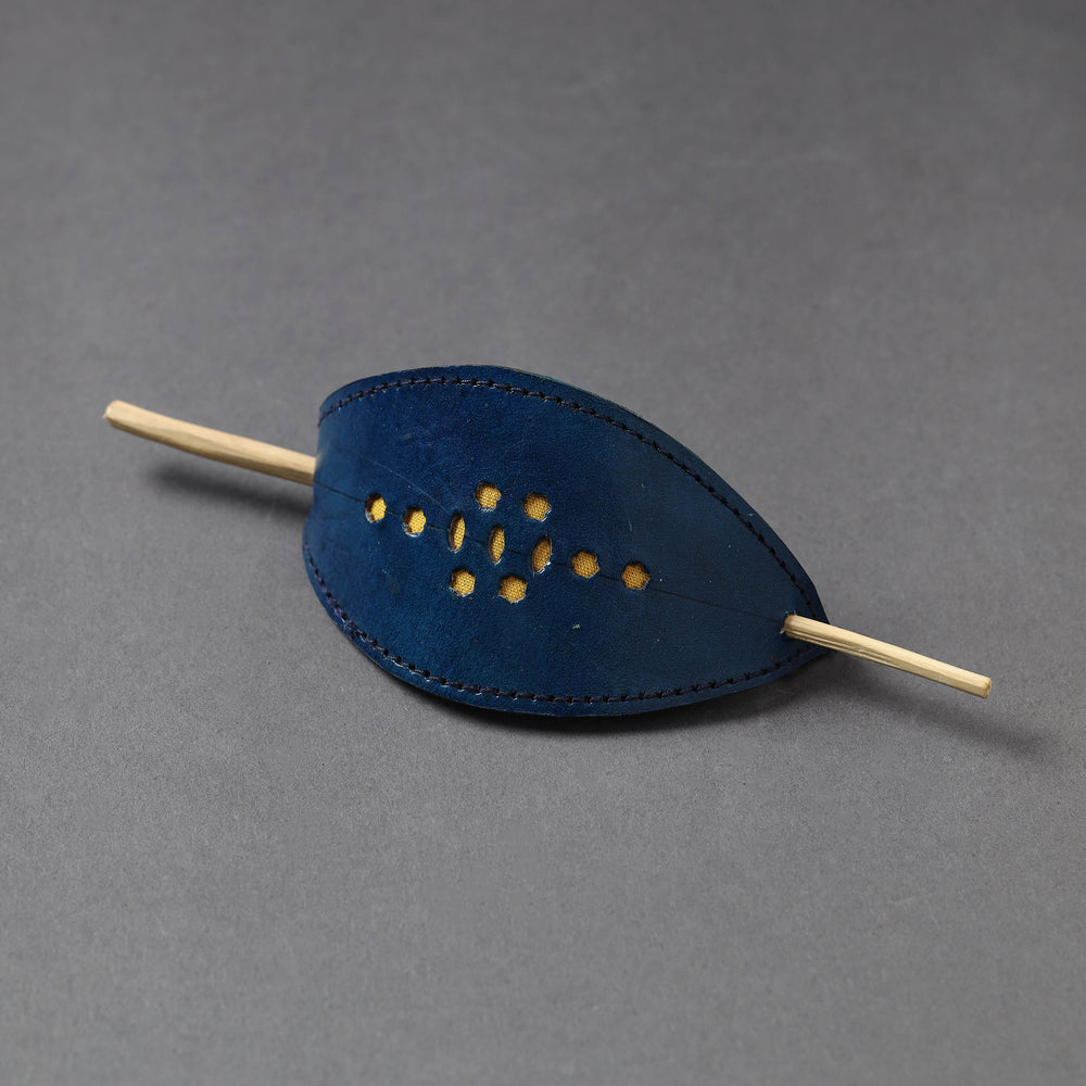 Leather Hair Pin
