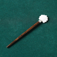 Handcrafted Wooden Seashell Juda Stick 36