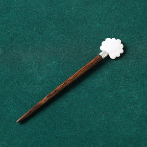 Handcrafted Wooden Seashell Juda Stick 36