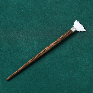 Handcrafted Wooden Seashell Juda Stick 38