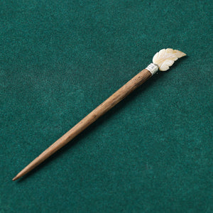 Handcrafted Wooden Seashell Juda Stick 39
