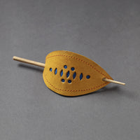 Leather Hair Pin
