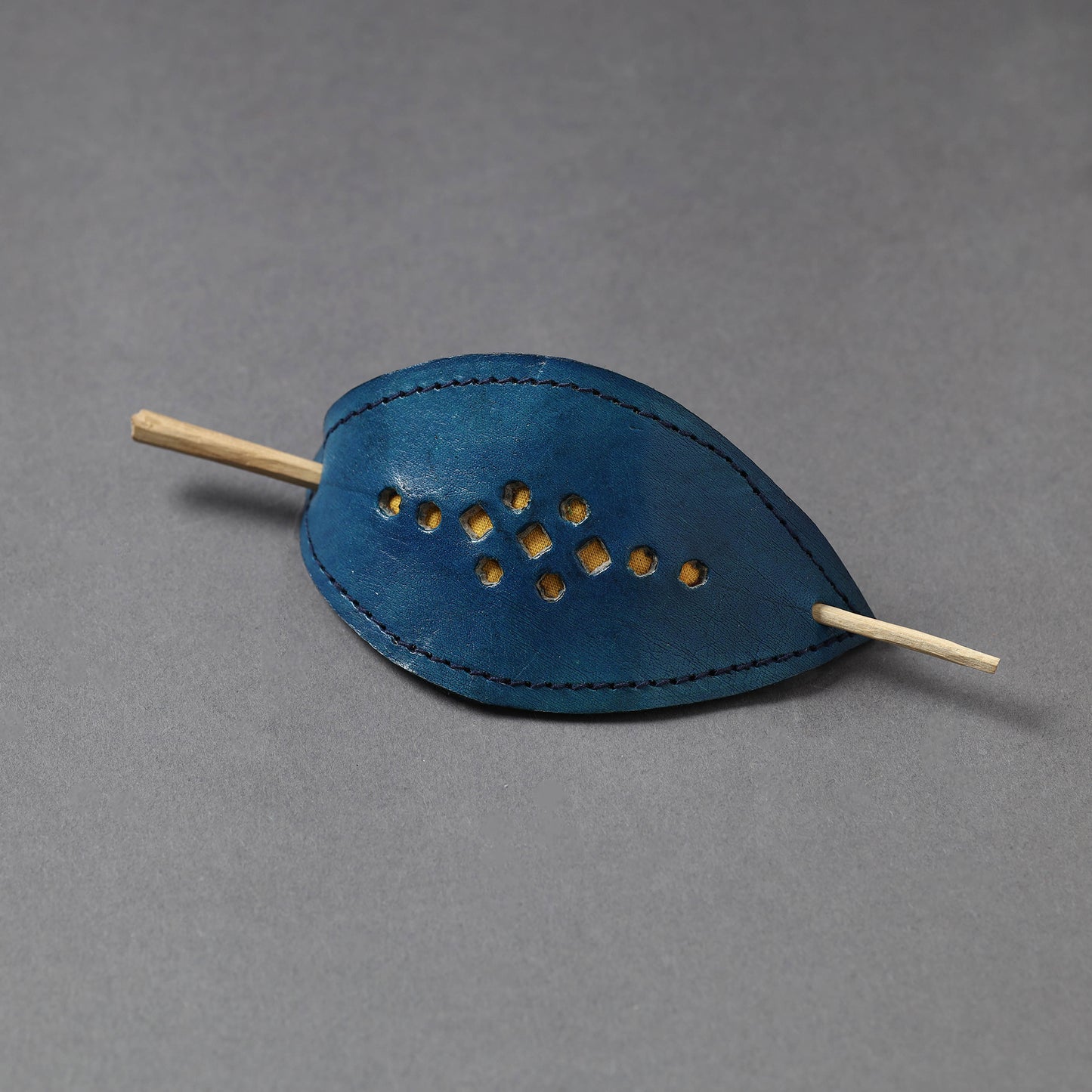 Leather Hair Pin
