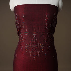 Tangaliya Handwoven Cotton Unstitched Kurta Material (3M) 04