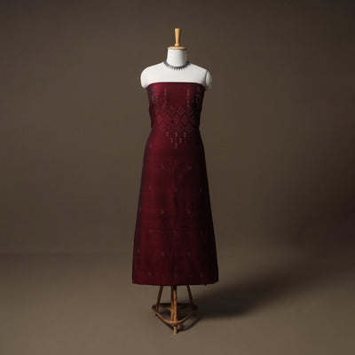 Tangaliya Handwoven Cotton Unstitched Kurta Material (3M) 05