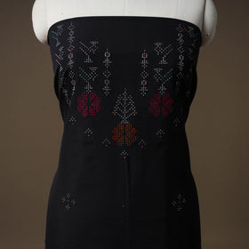 Tangaliya Handwoven Cotton Unstitched Kurta Material (3M) 08