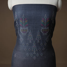 Tangaliya Handwoven Cotton Unstitched Kurta Material (3M) 16