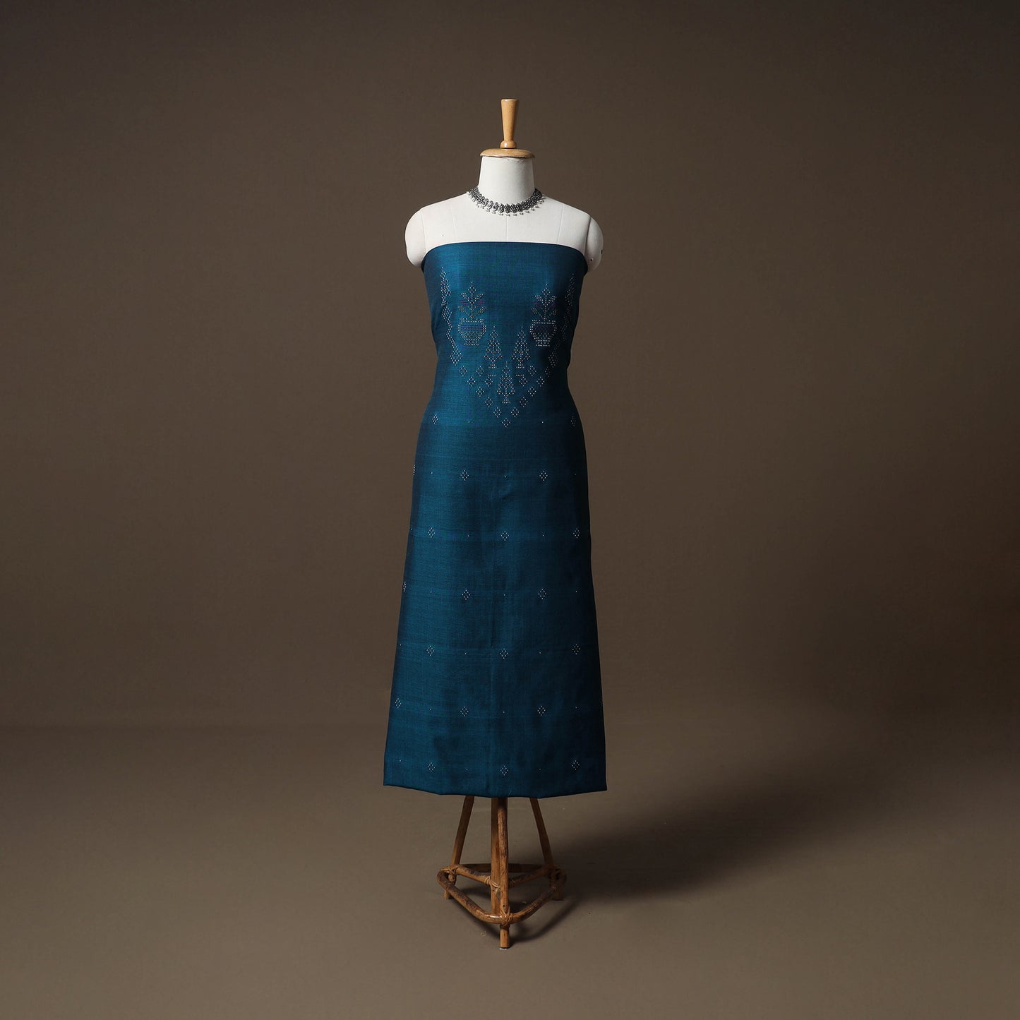 Tangaliya Handwoven Cotton Unstitched Kurta Material (3M) 20