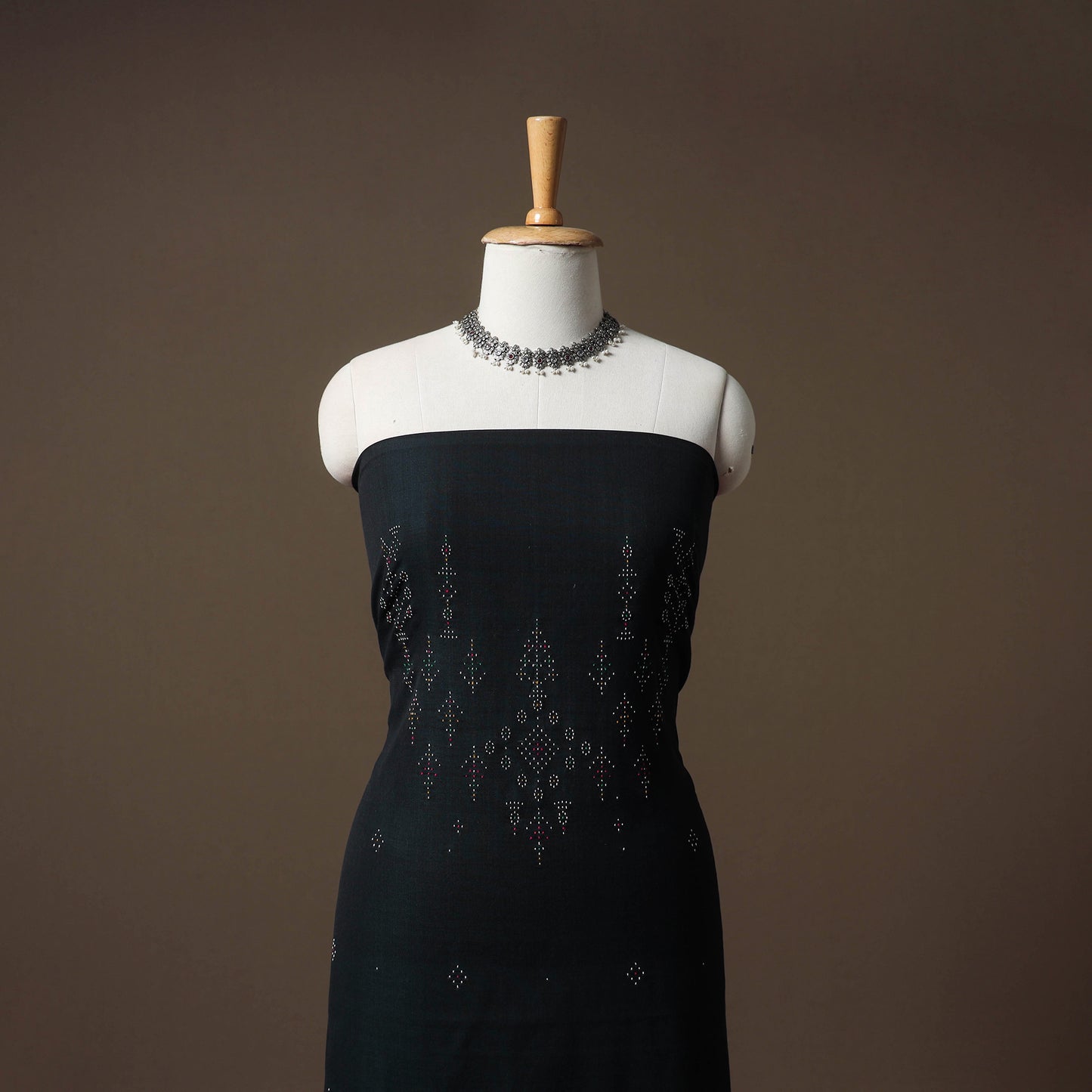 Tangaliya Handwoven Cotton Unstitched Kurta Material (3M) 22