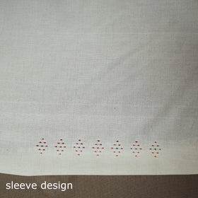 Tangaliya Handwoven Cotton Unstitched Kurta Material (3M) 23