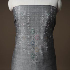 Tangaliya Handwoven Cotton Unstitched Kurta Material (3M) 25